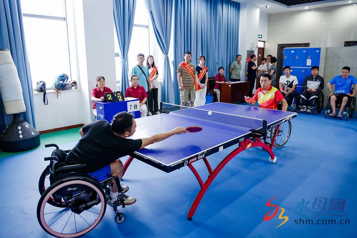 以乒乓为媒促残健共融用体育筑梦展自强风采——2025年山东省残疾人乒乓球邀请赛在烟台圆满落幕(图4)