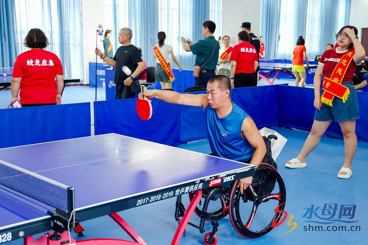 以乒乓为媒促残健共融用体育筑梦展自强风采——2025年山东省残疾人乒乓球邀请赛在烟台圆满落幕(图6)